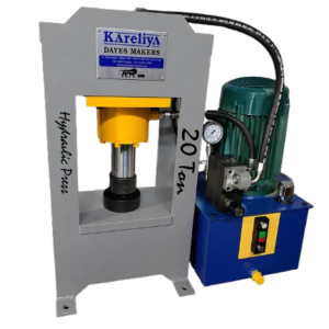 Home 20 Ton Hydraulic Coin Press Machine | Kareliya Dies Makers